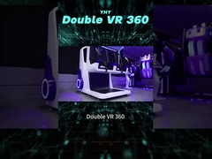 YHY-01.064 더블 VR 360 가상 현실 롤러코스터 게임 머신